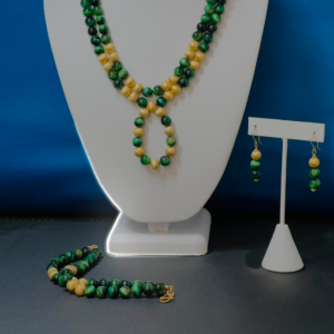 8mm Malachite Beads