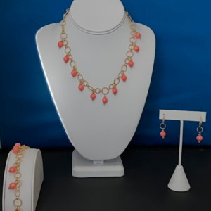 Gold Coral Beads