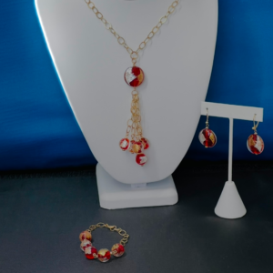 Gold Foil Venetian Beads