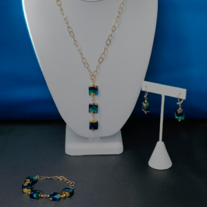 Gold Foil Venetian Beads