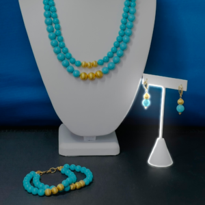 Round Turquoise Beads